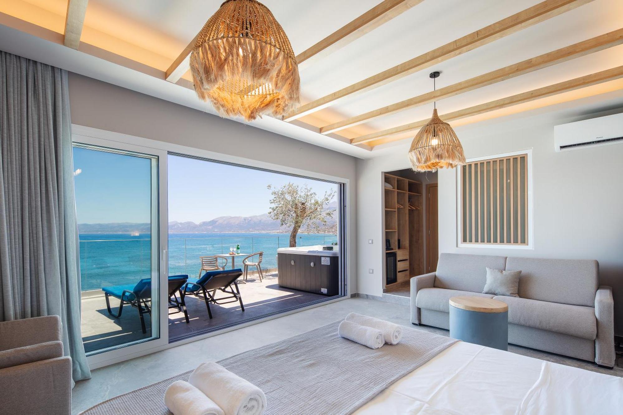 Skipper Beachfront Suites Chersonissos Buitenkant foto